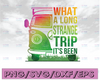 What a long strange trip it's been svg, dxf,eps,png, Digital Download