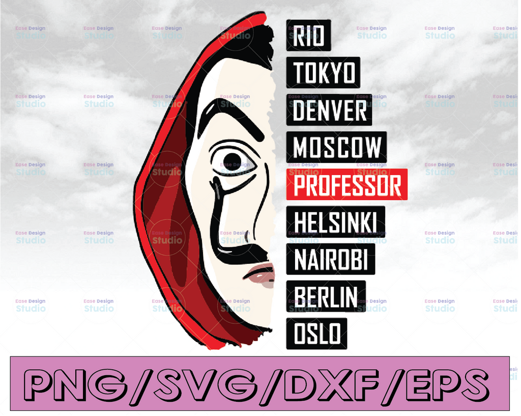 Rio tokyo denver moscow professor helsinki nairobi berlin oslo svg, dxf,eps,png, Digital Download