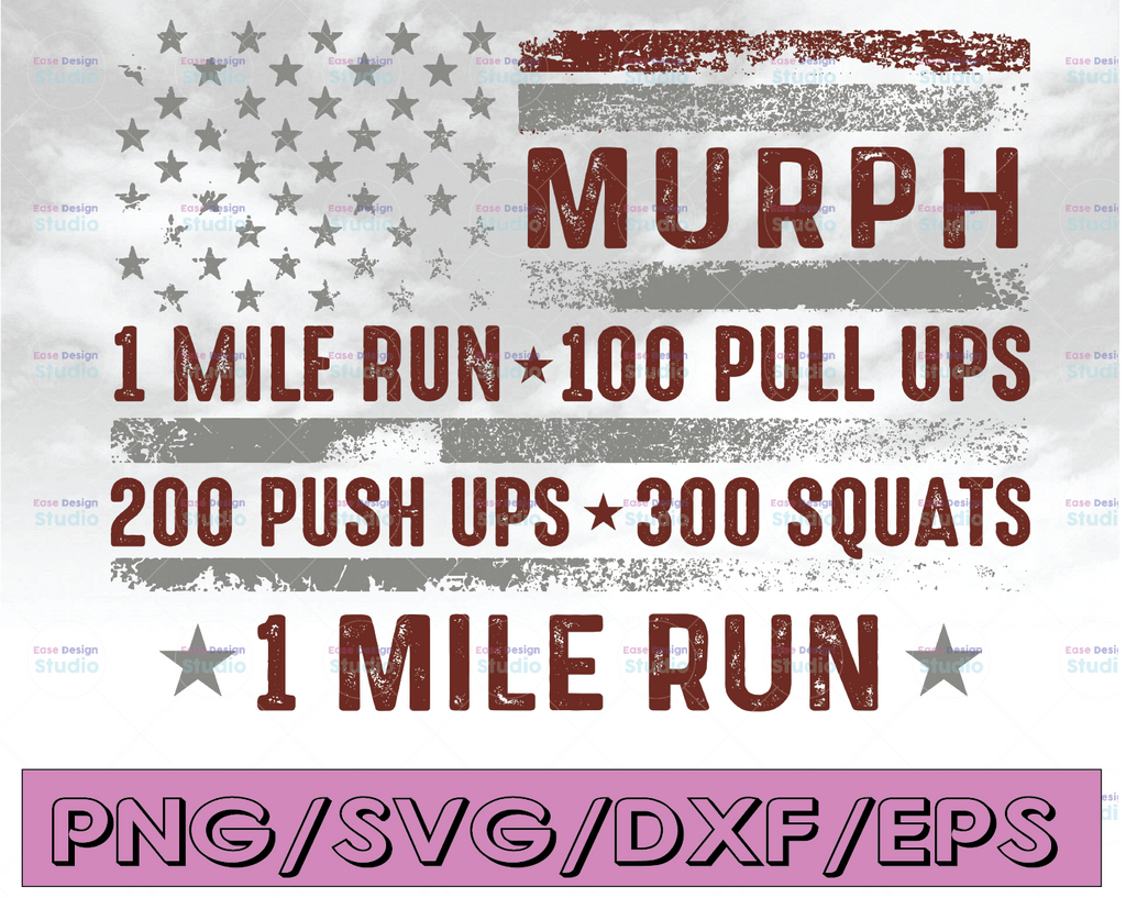 Memorial day Murph American flag PNG for sublimation, Distressed US flag sublimation designs download