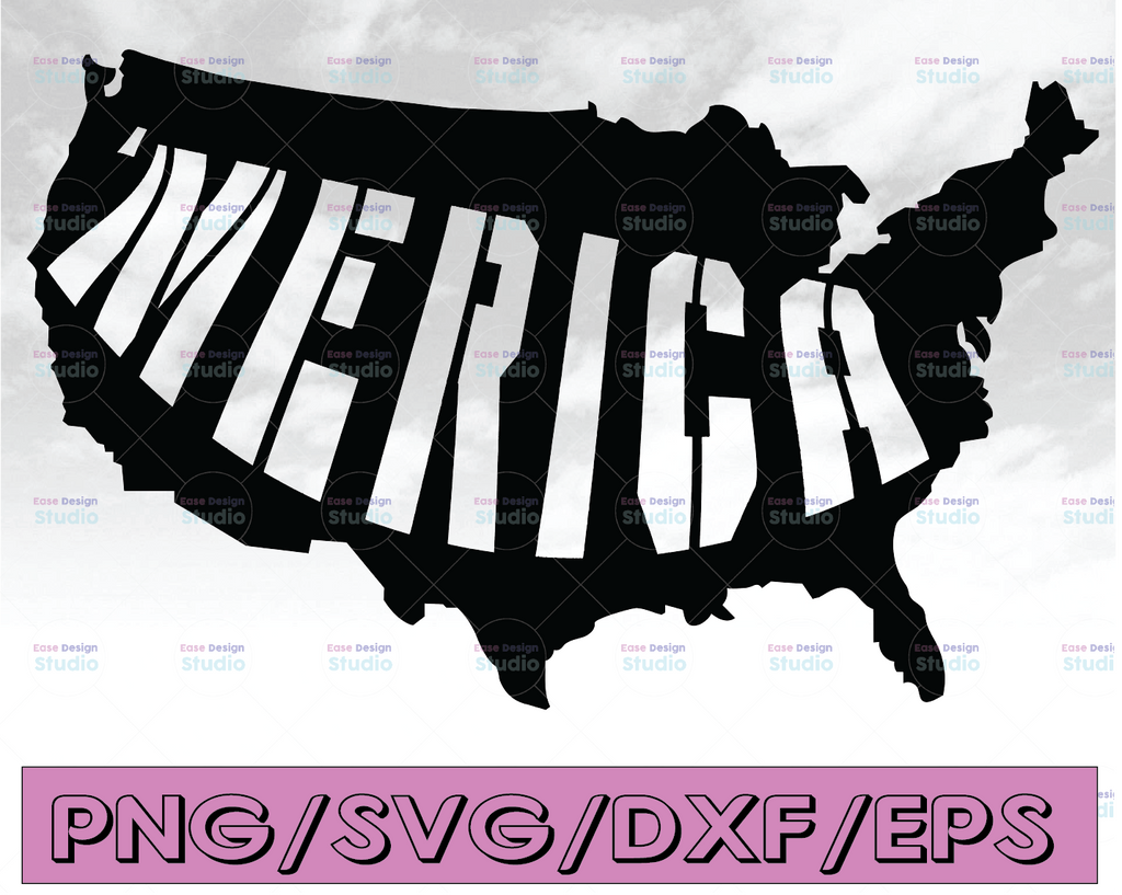 America SVG | United States svg | Patriotic Stars | America svg | USA svg | 4th of July | Memorial Day | Digital | Cut File | Cricut