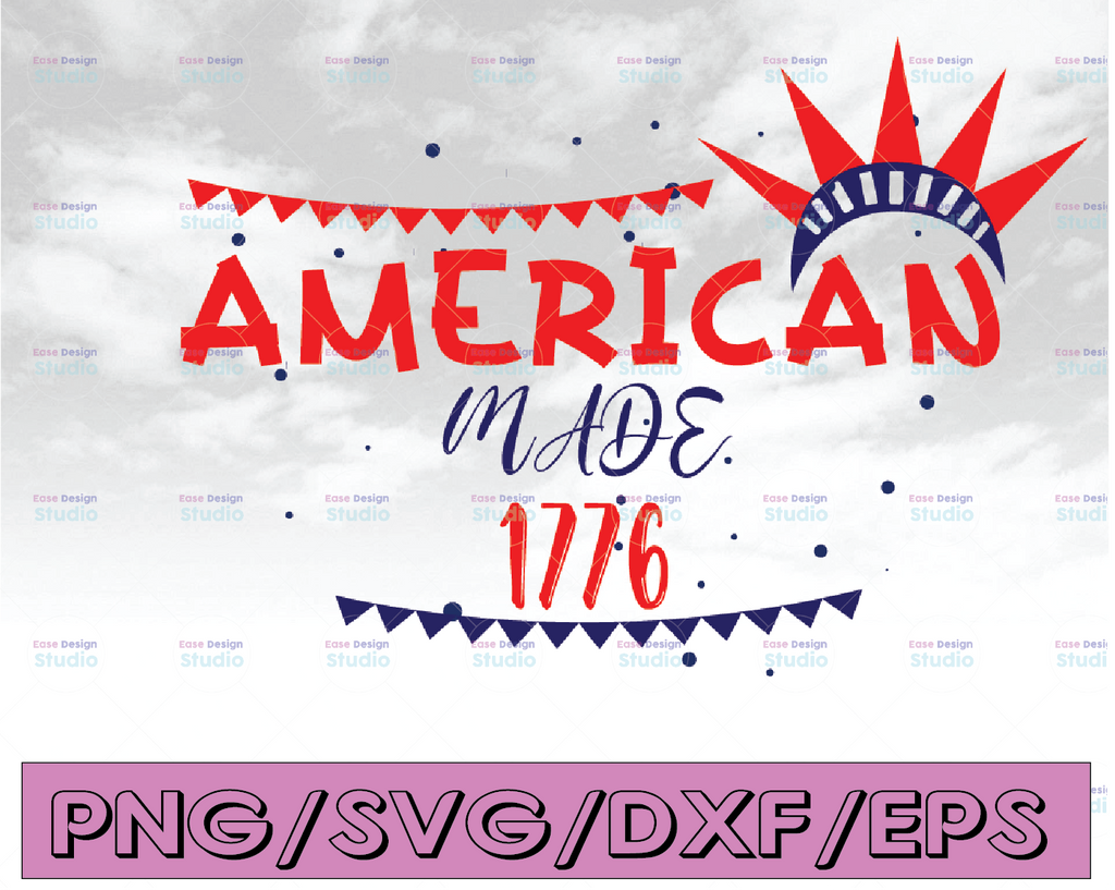 Made in America 1976 SVG, independence day, 4th of july svg, SVG, Digital cut file, fourth of july svg