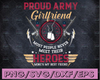Proud Army Girlfriend To Hero Best Friend SVG  Clipart File Cricut Cutting File Digital Design,Digital Download,Memorial svg