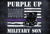 Military Child 2021 PNG Purple Up For Military Kids  Month Of The Military Child 2021 Army Retro Vintage Flag,Military Brat Digital US Flag