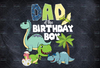 Daddy Dinosaur Dad Of The Birthday Boy Dad And Son Matching Png for Sublimation, My Son, Love Son, family Design Father's day