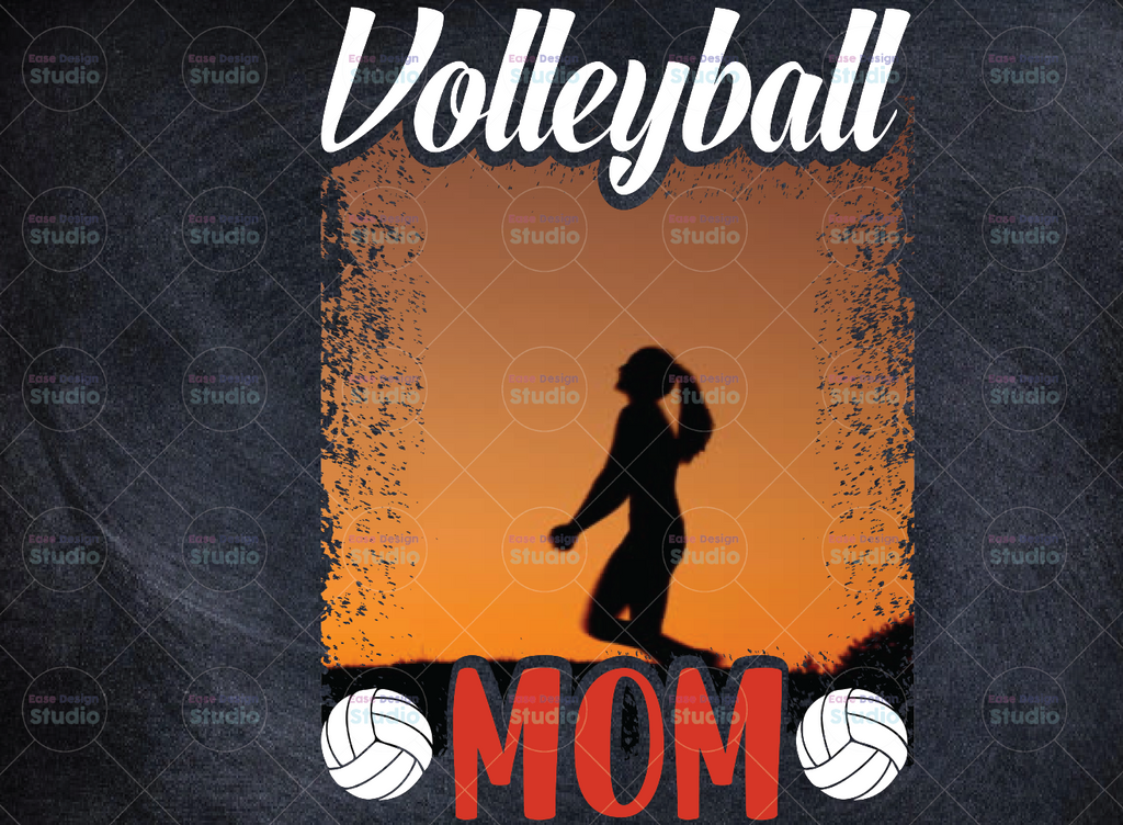 Volleyball mom, volleyball, transparent PNG file for sublimation, volleyball mama PNG, serape printable, soccer design, volleyball clipart