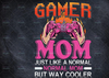 Gamer Mom PNG | video games PNG | design download | digital file | Sublimation | women's shirt design | cricut