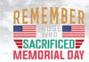 Memorial Day Thank You For Your Sacrifice Digital Clipart, Clip Art, Clipart File, PNG,Memorial Day Digital,Digital Download,Memorial Png