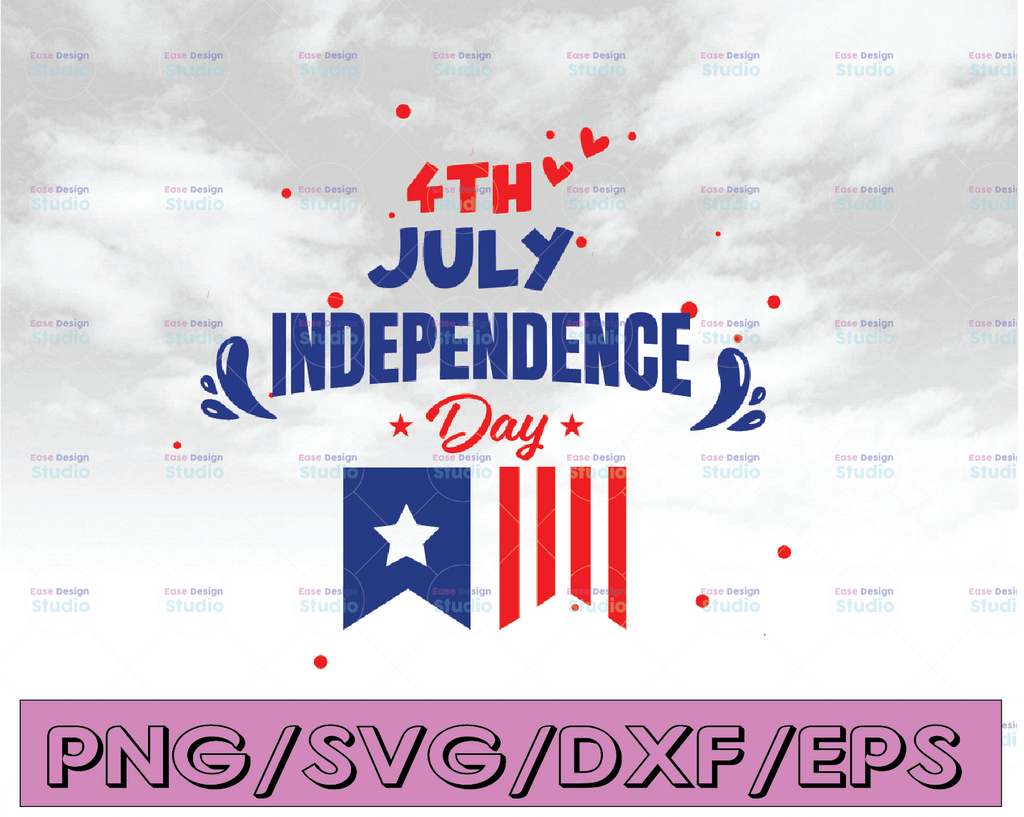 Merica Svg, 4th of July Svg. Patriotic Svg Files for Cricut and Silhouette Independence Day Svg Cut File Design. Fourth of July Svg Designs