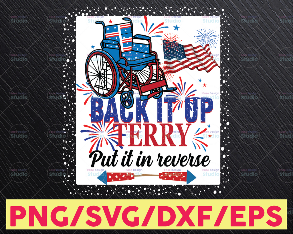 Back It Up Terry PNG | Sublimation, Patriotic, Stars, Flag | Leopard Print 4th July | Cute PNG | Digital Download | Shirt Design