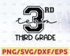 Third Grade Team SVG / 3rd Grade svg / Third Grade svg / Teacher SVG / Digital Cut File