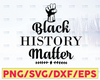 Black History Matter SVG, Black history svg, Jeneteenth svg, Black power svg, BLM svg, Afro woman svg, I cant breathe svg