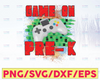 Game on Pre-K PNG digital download, Back to School png, Back to School sublimation, Teacher Designgame on Pre-K png