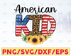 American Kid PNG Leopard Sunflower 4th of July sublimation PNG designs downloads, Patriotic png design, Patriotic png shirt design