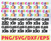 Class of SVG Bundle, Class of 2031, Graduation SVG, End of School Year, Class of 2020, Preschool Graduation Kid's Graduation SVG, Graduation