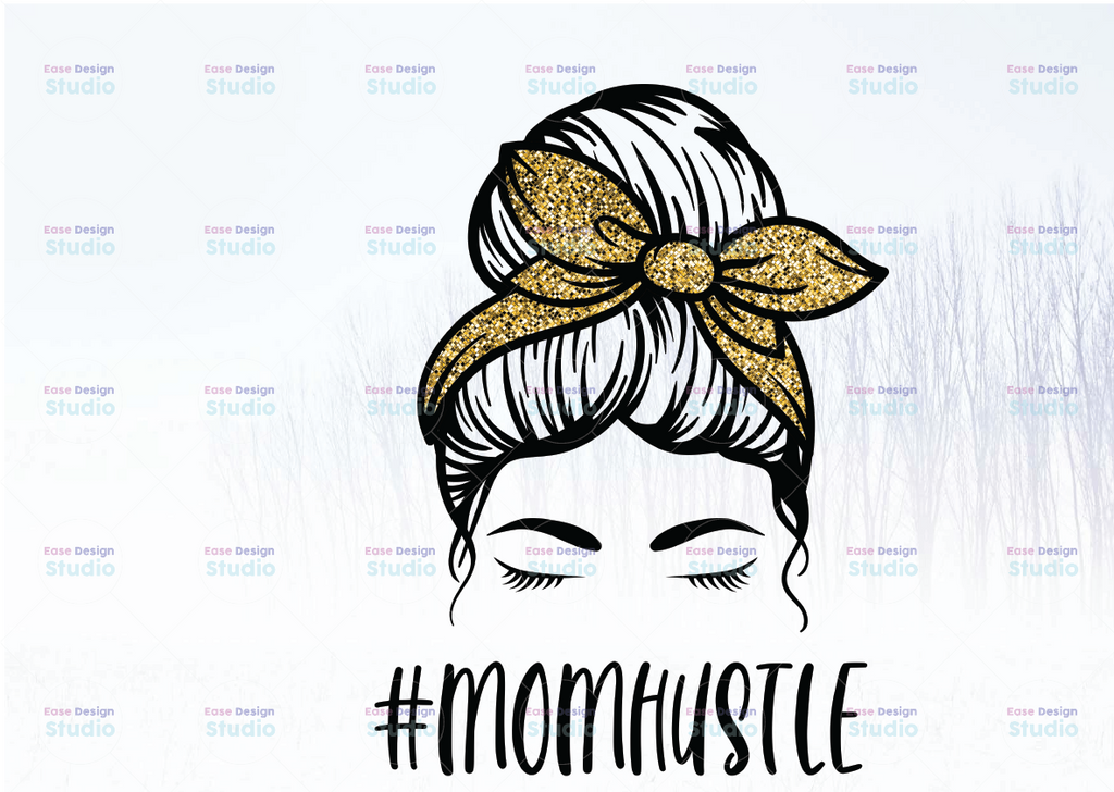 Mother Hustle Png, Leopard png, Layered Mom Skull png, Messy Bun png, Skull png, Momlife Skull png, Digital Download