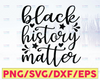 Black History Matter SVG, Black history svg, Jeneteenth svg, black woman svg Black power svg, BLM svg, Afro woman svg, I cant breathe svg