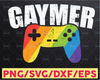 Gaymer. Pride svg. Pride video game. lgbtq svg. lgbt svg. Gay pride. Rainbow controller. Controller svg.