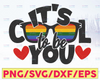 It's Cool To Be You SVG Cut File | commercial use | instant download | printable vector clip art | LGBT Pride Print | Gay SVG