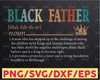 Black Father Definition, Black Pride Gift, Black History Month, Black Lives Matter, Proud Black King, ,Fathers Day Svg