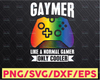 Gaymer The Rainbow LGBT Pride SVG, Video Gamer LGBT svg . Digital Art, Digital Download, Sublimation Graphics