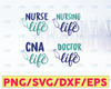 Nurse Svg, Nurse Life Svg, Cna Svg, CNA Life Svg, Stethoscope Svg, Nurse Svg Files, Nursing Svg, Doctor Svg, Svg Bundle, Nurse Bundle Svg,