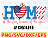 CNALife July 4th PNG Home Of The Free Because Of The Brave PnG, Independence Day PnG, Patriotic PNG, America PnG, Subliamtion