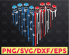 American Flag Heart Skull PNG 4Th Of July 2021 Skull Lover Merica png, American png, USA flag png, Patriot png, 4th Of July Sublimation