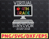 Hello Virtual Ninth Grade Survivor  PNG - Back To School png - 9th Grade png , Sublimation, Transfer, Digital Download