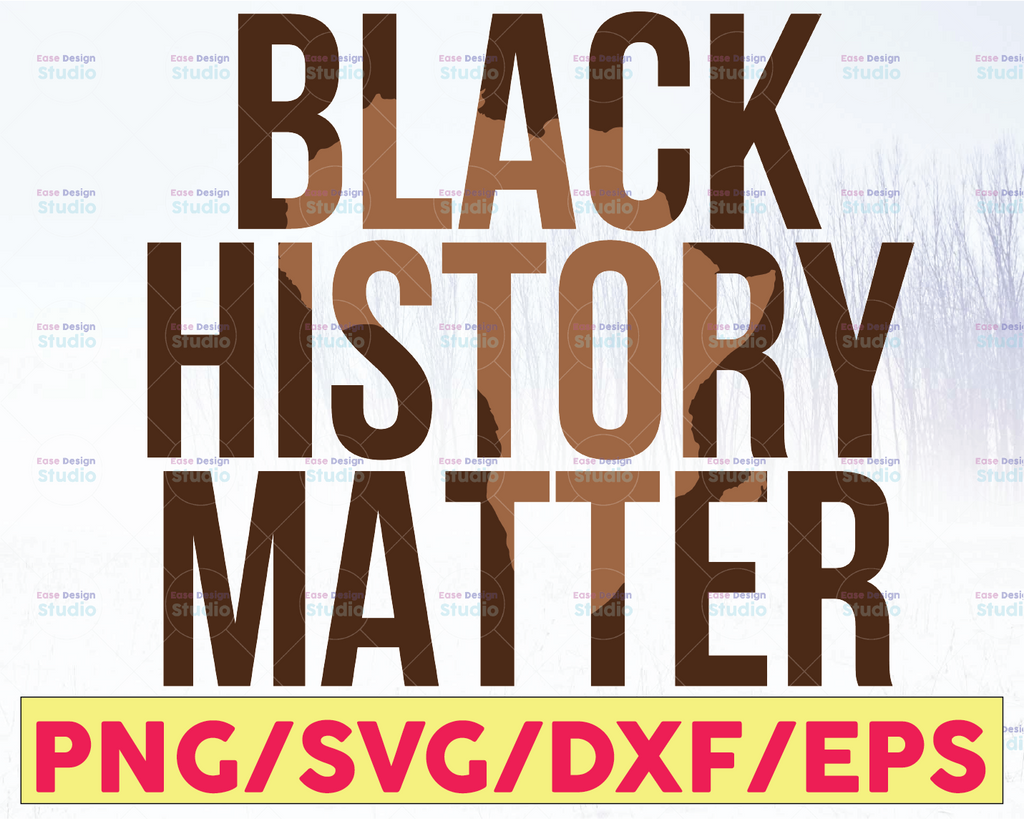 Black History Matter SVG, Black history svg, Jeneteenth svg, Black power svg, BLM svg, Afro woman svg, I cant breathe svg