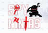 Funny Spy Gaming Ninjas Game Wild With Clay Png - PNG Printable - Digital Print Design