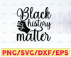 Black History Matter SVG, Black history svg, Jeneteenth svg, Black power svg, BLM svg, Afro woman svg, I cant breathe svg