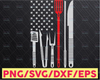 Cooking svg, Chef svg, Cook svg, USA American Flag, Distressed, Vintage, Vector SVG Design for Cricut