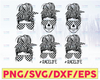 Racing Mom SVG Bundle, 6 Designs, Racelife Mom Svg, Checkered Flag Svg, Racing Life Svg, Messy Bun Racing Svg, Cricut Cut Files