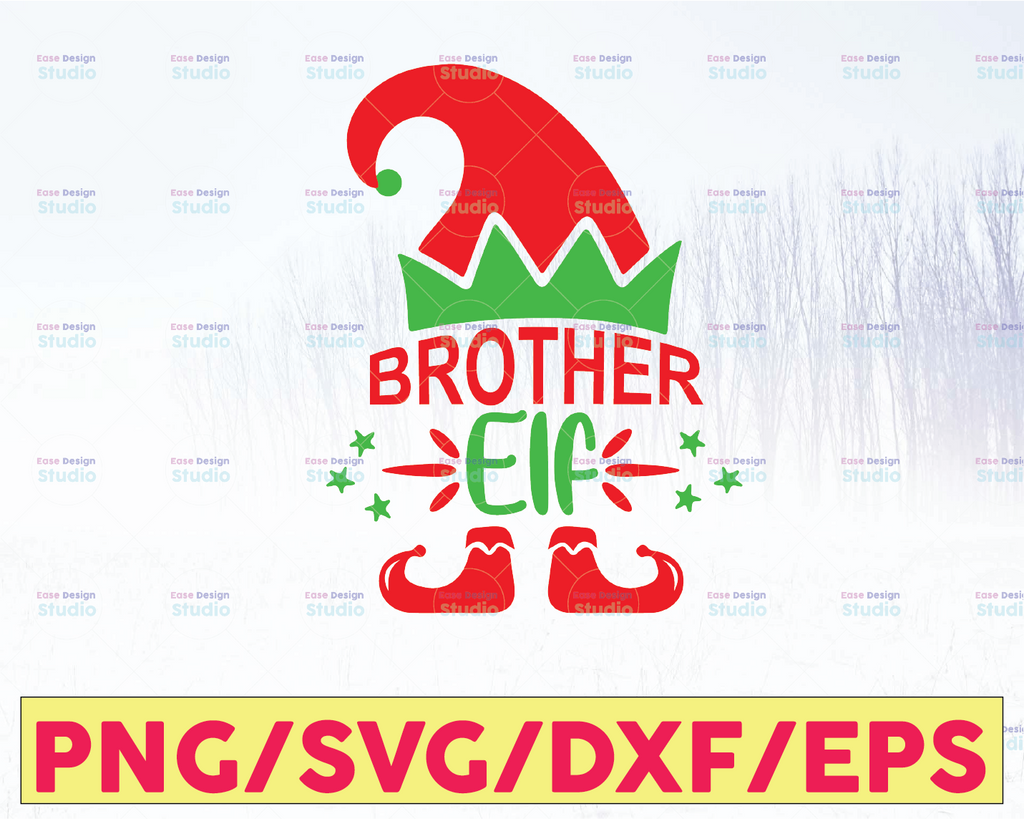 Brother Elf SVG, Christmas SVG, Brother svg  svg, Boy Christmas svg  design, Brother Christmas svg, png, jpg, eps, dxf, digital download