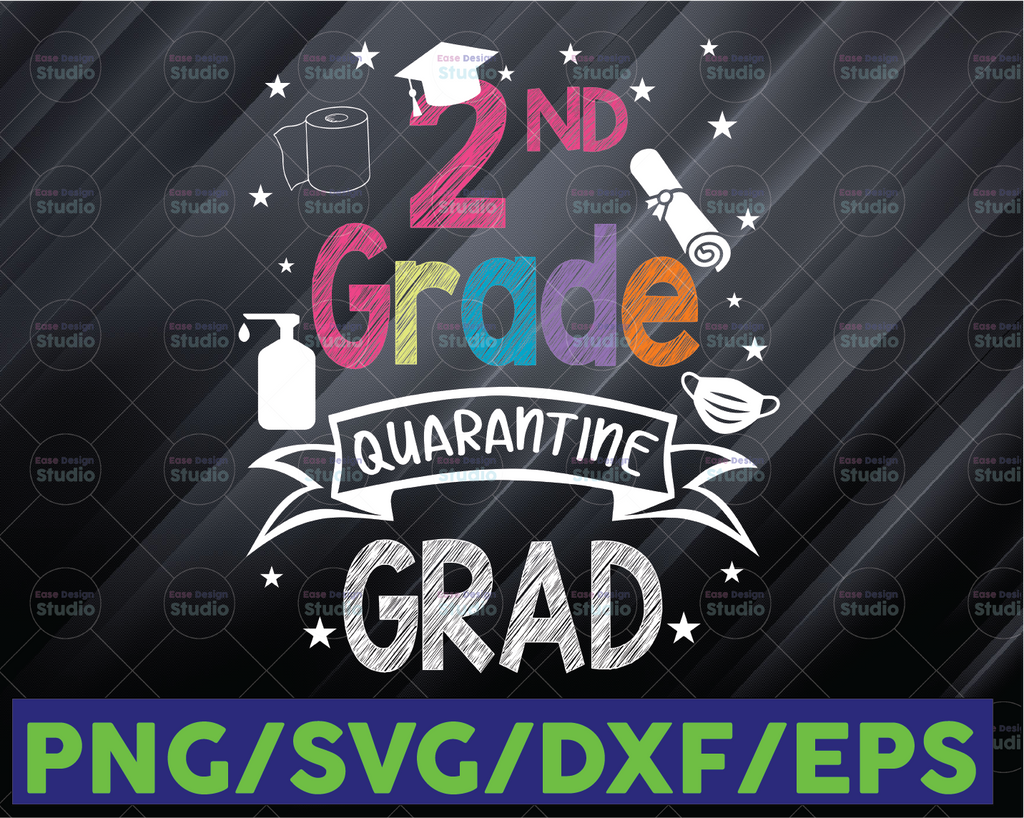 2nd grade Graduation SVG Quarantine Gifts Senior 2021 Graduate Graduation svg,Graduation cricut,Senior 2021 svg