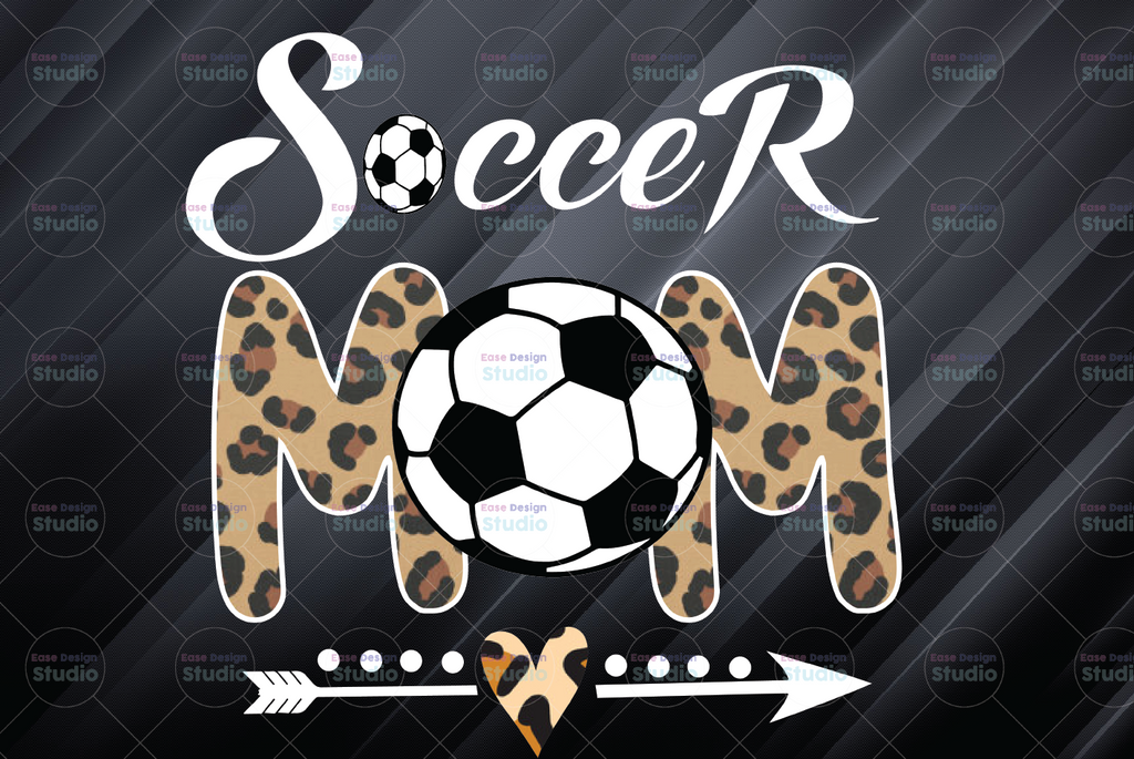 Soccer mom png, leopard soccer mom sublimation designs downloads, Hand Drawn PNG file for soccer mama sweatshirt shirt clipart tshirt file