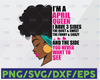 Im An April Queen I Have 3 Sides The Quite Sweet SVG, September Woman ,Have 3 Sides , Birthday Queen Black svg, September Qeen Svg Png