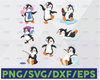 Penguins Svg/Eps/Dxf/Png, Penguin Clipart, Penguin Illustrator, Penguin Clip, Penguin Cartoon, Penguin Vector, Penguin Svg, Penguin Cut