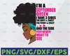 Im A September Queen I Have 3 Sides The Quite Sweet SVG, September Woman ,Have 3 Sides , Birthday Queen Black svg, September Qeen Svg Png