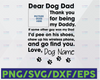 Personalised Dear Dog Dad Thank You for Being My Daddy Png Svg, Funny Dog Dad Saying, Dog Men, Dog Lover, Dog Daddy Quote