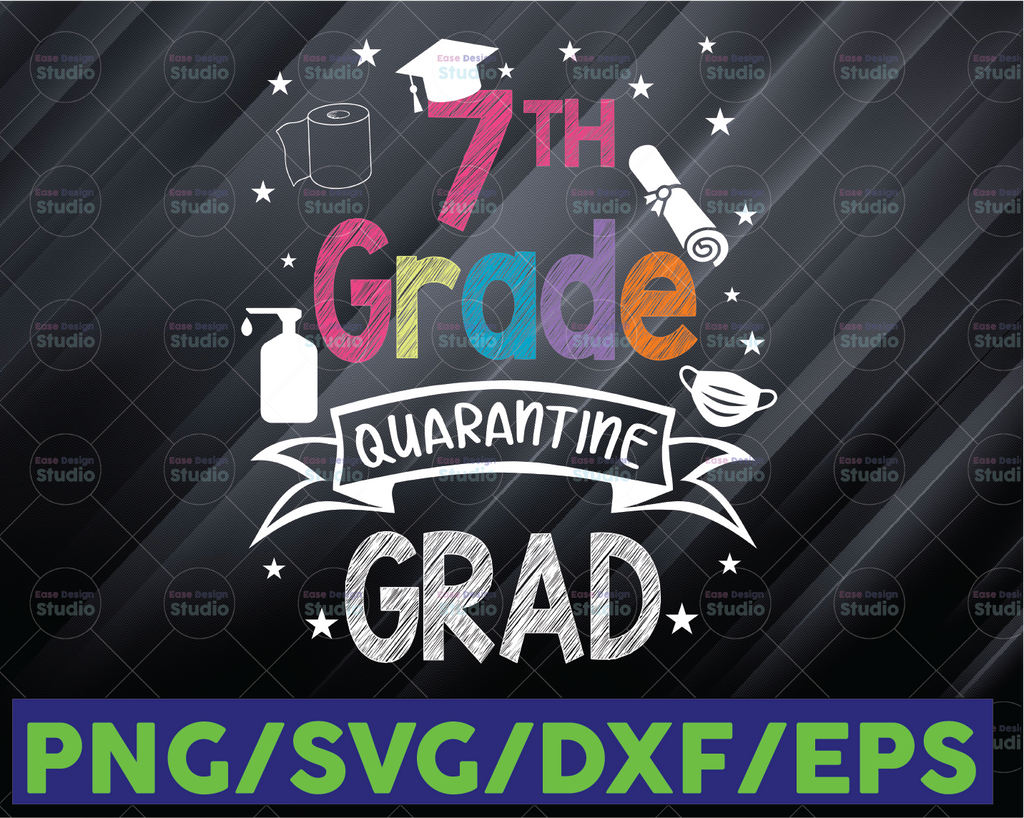 7th grade Graduation SVG Quarantine Gifts Senior 2021 Graduate Graduation svg,Graduation cricut,Senior 2021 svg