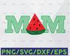 Mom Watermelon svg png, Png Download,  Cricut Png Printable, Digital Print Design, Instant Digital Download