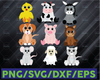 Farm Animal SVG | Animal SVG Bundle | Farm Life Svg | Farm House Svg | Farm Animal Silhouette | Farm Animal Cut File | Animals Cut File