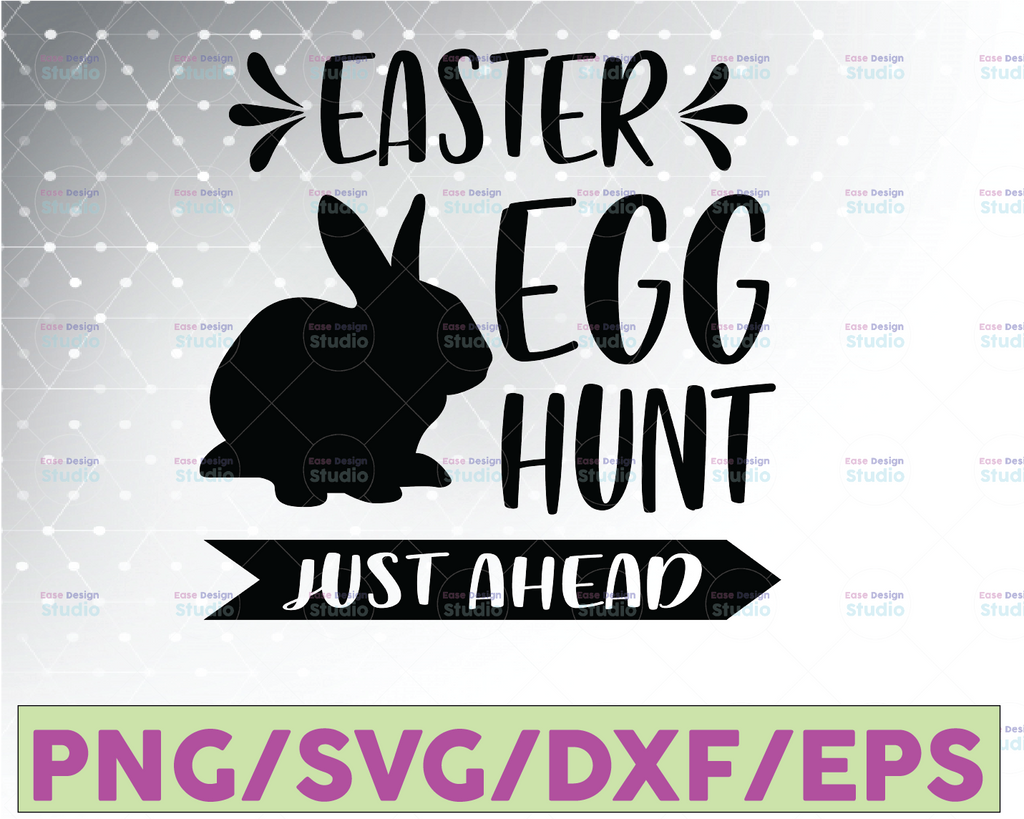 Easter Egg Hunt  Easter Svg Design Spring Svg Easter Bunny Svg Bunny Ears Svg Easter Shirt Svg Cricut Svg Easter Cut File Easter dx