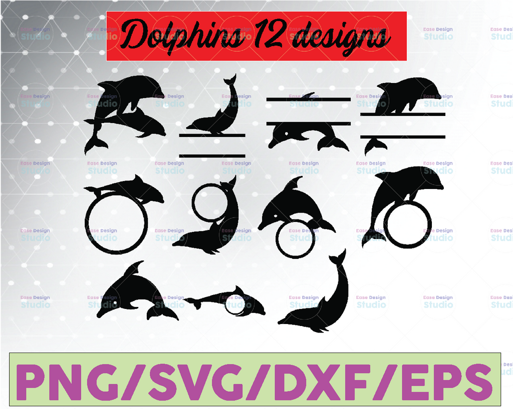 Dolphin svg,Dolphin files for cricut,Dolphin silhouette svg,Dolphin bundle svg,Dolphin clipart,Dolphins svg