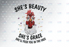 Original and Revised Chicken Beauty Grace She'll Peck you in the Face Sublimation Printing PNG