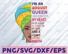 August Women, I'm an August Queen, August Born Woman Sublimated Printing INSTANT DOWNLOAD / PNG Printable / Digital Print Design