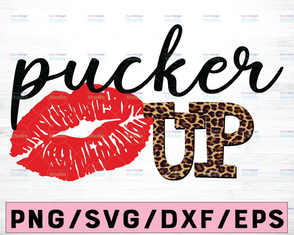 Valentines Day, Pucker up, glitter lips clipart, Valentine png file for sublimation printing, Valentines day clipart