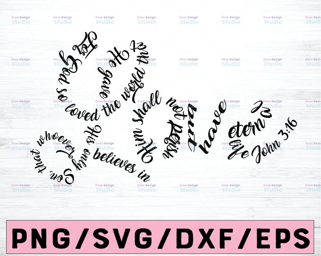 christian SVG, I am so loved John 3:16 svg, Easter svg, socuteappliques, SVG, Be mine valentine svg, New baby svg, Girl valentine svg