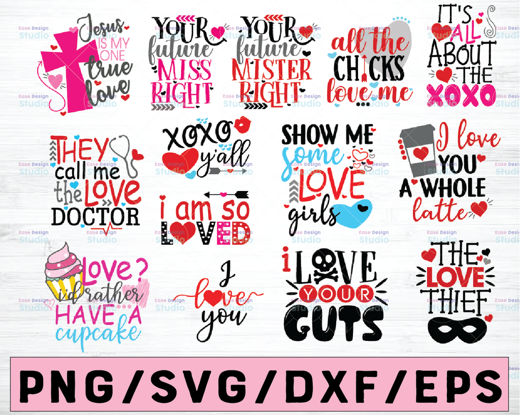 Valentine's Day SVG, Valentine's Day Bundle, Cupid svg, Love svg, design, svg cut files, cricut, silhouette